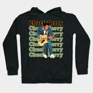 Berry's Guitar Heroics on a Cool Shirt Hoodie